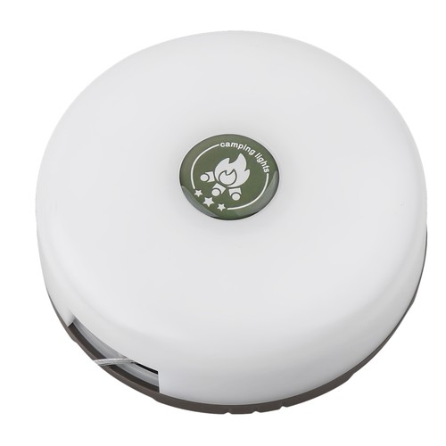 Campinglampe m. 10m Lichterkette - wiederaufladbar, IP64, weiß