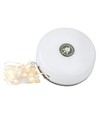 Campinglampe m. 10m Lichterkette - wiederaufladbar, IP64, weiß