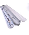 120cm Industrieleuchte - Für 2x 120cm T8 LED-Röhren, IP65 wasserdicht, durchverdrahtet