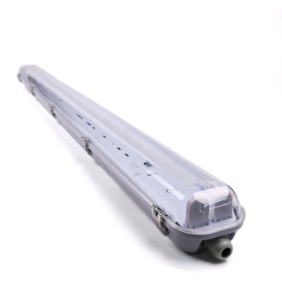 120cm Industrieleuchte - Für 2x 120cm T8 LED-Röhren, IP65 wasserdicht, durchverdrahtet