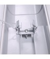 150cm Industrieleuchte - Für 2x 150cm T8 LED Röhren, IP65 wasserdicht, durchverdrahtet