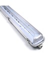 150cm Industrieleuchte - Für 2x 150cm T8 LED Röhren, IP65 wasserdicht, durchverdrahtet