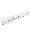 150cm Industrieleuchte - Für 2x 150cm T8 LED Röhren, IP65 wasserdicht, durchverdrahtet
