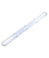 120cm Industrieleuchte - Für 2x 120cm T8 LED-Röhren, IP65 wasserdicht, durchverdrahtet