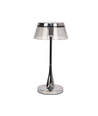 Wiederaufladbare LED-Tischleuchte - Silber, Touch-dimmbar, CCT, IP54