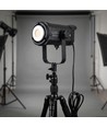 300W Foto/Video Fluter - Flickerfrei RA97, einstellbare Farbe/Helligkeit, Display, inkl. Fernbedienung, 5m Kabel