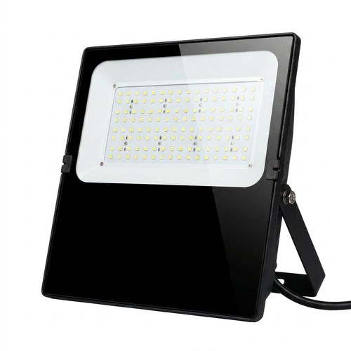 Outlet: 100W LED Flutlichtstrahler - IP66, schwarz, 4000K