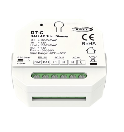 LEDlife DALI Einbaudimmer - DALI, Push-Dim, LED-Dimmer, für Unterputz