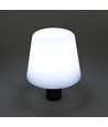 Wiederaufladbare RGB LED Flaschenleuchte - Weiß, inkl. Fernbedienung, IP54