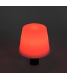 Wiederaufladbare RGB LED Flaschenleuchte - Weiß, inkl. Fernbedienung, IP54
