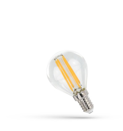 E14 4W LED-Lampe - G45, Filament
