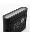 8W DuoLume Wandleuchte - Quadrat, IP65, schwarz, Up/Down, Innen/Außen, inkl. Leuchtmittel