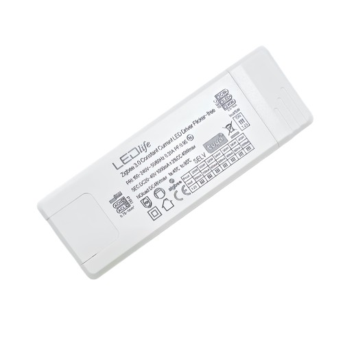 40W / 700-1000mA CCT-Treiber für LED-Panel - 20-40V, Zigbee, Hue-kompatibel, 5 Jahre Garantie, CCT-einstellbar