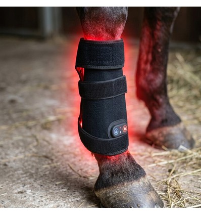 Rotlichttherapie Gamasche für Pferde - Beine & Gelenke, Infrarot, aufladbar