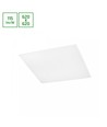 62x62 ALGINE LED Panel, 40W - 120°, weißer Rahmen, kaltweiß, hintergrundbeleuchtet