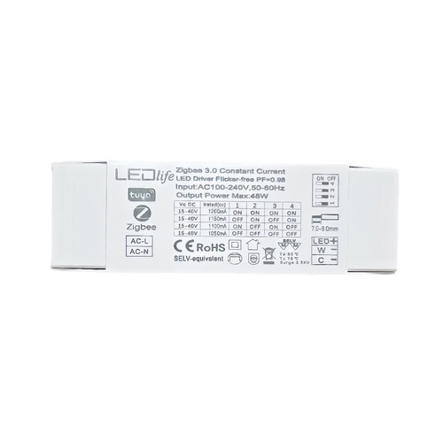48W / 1050-1200mA CCT Treiber für LED-Panel - 15-40V, Zigbee, Hue kompatibel, CCT einstellbar