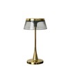 Wiederaufladbare LED-Tischleuchte - Gold, Touch-dimmbar, CCT, IP54