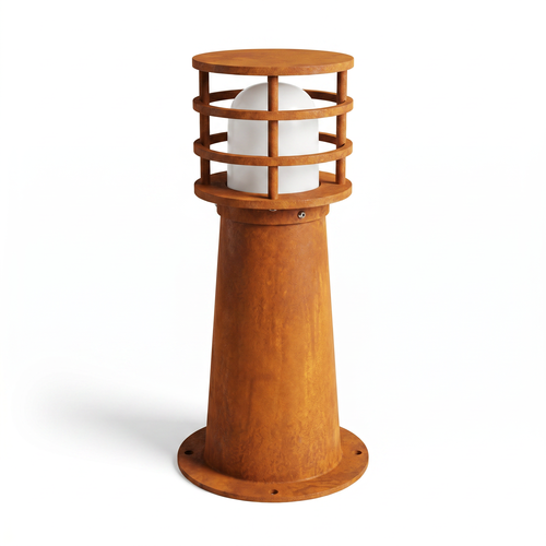Corten 11W Gartenlampe - 40 cm, IP65 Außenbereich, inkl. Leuchtmittel