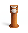 Corten 11W Gartenlampe - 40 cm, IP65 Außenbereich, inkl. Leuchtmittel