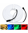 10m RGB+WW Neon Flex LED-Streifen - 24V, 16W/m, IP65, 3000K Warmweiß