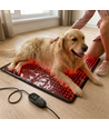 Lichttherapiematte für Hunde & Katzen - Rot & Nahinfrarot, 60x60 cm, 60W
