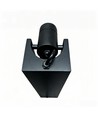 Schwarze verstellbare Gartenlampe - 7,5W, 40 cm, IP65 Außen, inkl. Leuchtmittel