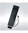 Schwarze Gartenlampe - 11W, 80 cm, IP65 Außenbereich, inkl. Leuchtmittel