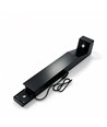 Schwarze Z Gartenlampe - 10W, 80 cm, IP65 Außen, inkl. Leuchtmittel