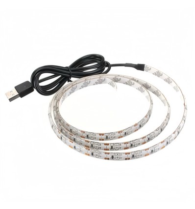 80cm USB LED-Streifen für TV und PC - 60 LEDs pro Meter