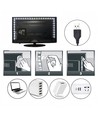 80cm USB LED-Streifen für TV und PC - 60 LEDs pro Meter