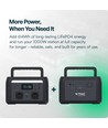 V-TAC VT-614 614Wh Zusatzakku für Powerstation - LiFePO4