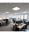 V-Tac 60x60 LED-Panel im Rahmen - 36W, eingebaut in weißem Rahmen, zur direkten Montage