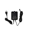 10er-Set Bodeneinbaustrahler mit Timer/Sensor - 0,5W, rund, Edelstahl, inkl. Netzteil
