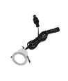10er-Set Bodeneinbaustrahler mit Timer/Sensor - 0,5W, rund, Edelstahl, inkl. Netzteil