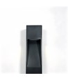 Schwarze Gartenlampe - 13W, 100 cm, IP65 Außen, inkl. Leuchtmittel