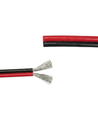5m 1,2mm² Kabel rot/schwarz - 2-adrig (16AWG), 12V-24V, für LED Streifen