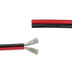 10m 1,2mm² Kabel rot/schwarz - 2-adrig (16AWG), 12V-24V, für LED-Streifen