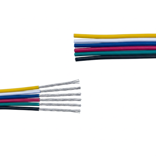 5m RGB+CCT-Kabel für LED-Streifen - 6 × 0,35 mm², 12/24V