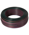 100m 1,2mm² RGB Kabel - 4-adrig (16AWG), 12V-24V für LED Streifen