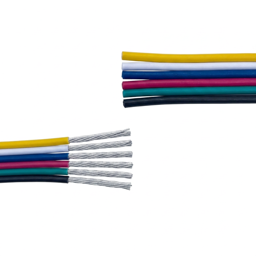 10m 1,2mm² RGBCCT Kabel - 6-adrig (16AWG), 12V-24V für LED Streifen