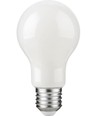 E27 4,9W dimmbare LED-Lampe - A60, Filament, Opalglas, 2700K, 600lm
