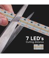 V-Tac 5m LED-Streifen 22W/m - 24V, IP20, 4000K, 700 LEDs/m
