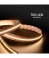 V-Tac 5m LED-Streifen 22W/m - 24V, IP20, 4000K, 700 LEDs/m