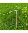 Erdungsstab für Matten - Earthing, 12m Kabel