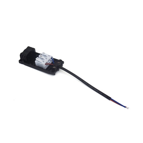 Verteilerdose 3-adrig - IP20 Innenbereich, mit Klemmleiste und Zugentlastung