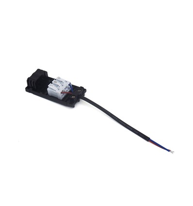 Verteilerdose 3-adrig - IP20 Innenbereich, mit Klemmleiste und Zugentlastung