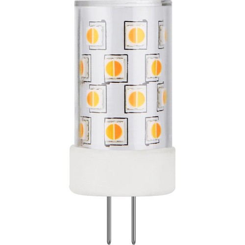G4 3W DimToWarm LED-Lampe, 12V - 210lm, dimmbar, 2200K-3000K, Klarglas