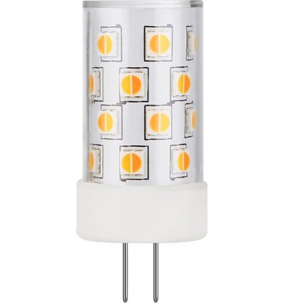 G4 3W DimToWarm LED-Lampe, 12V - 210lm, dimmbar, 2200K-3000K, Klarglas