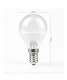 E14 5W dimmbar HiCri Lampe - RA98