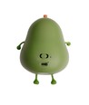 MOCHI Avocado Nachtlicht - warm/neutralweiß, wiederaufladbar